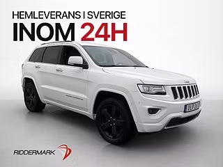 jeep grand cherokee 3.0 v6 awd 250hk pano kamera skinn navi