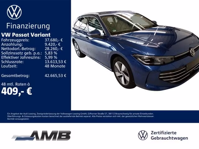Volkswagen Passat 2.0 TDI 110 Elegance