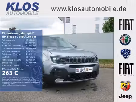 Jeep Avenger 1.2 101 Summit