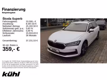 Škoda Superb 2.0 TDI 150
