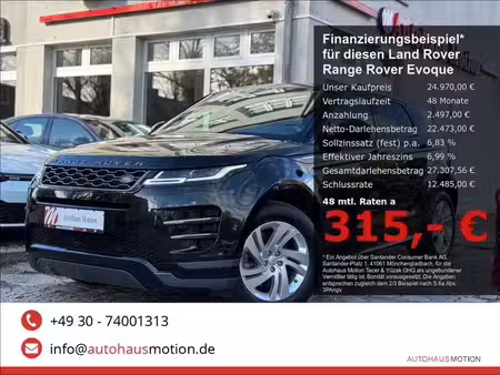 Land Rover Range Rover Evoque D150 2.0 150 R‑dynamic S 4x4