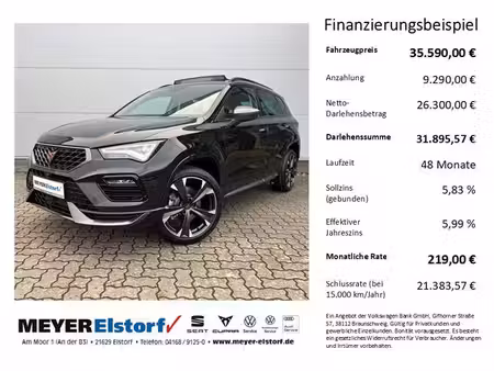 Cupra Ateca 1.5 TSI 150