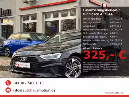 Audi A4 40 TDI 2.0 TDI 150 S line