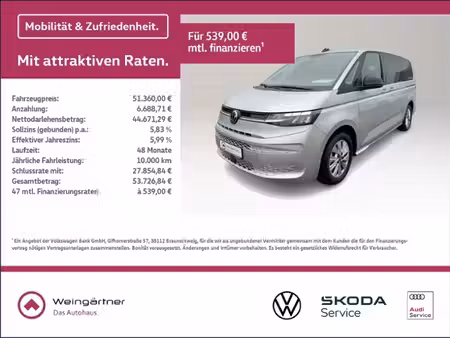 Volkswagen Multivan 2.0 TDI 150