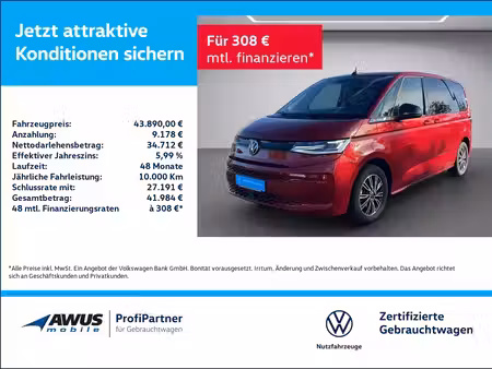 Volkswagen Multivan 2.0 TDI 150