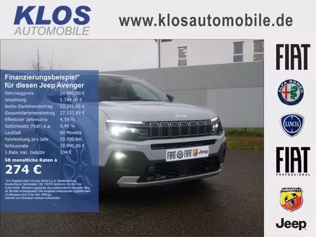 Jeep Avenger 1.2 101 Summit