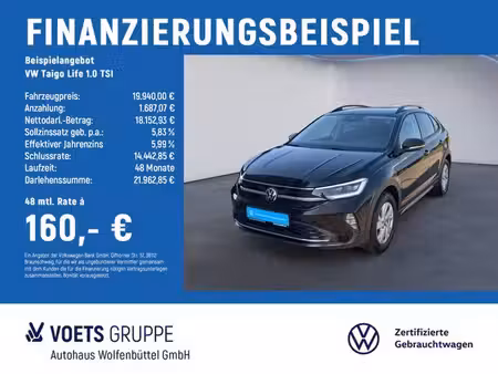 Volkswagen Taigo 1.0 TSI 95 Life