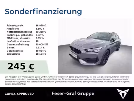 Cupra Leon 2.0 TSI 245