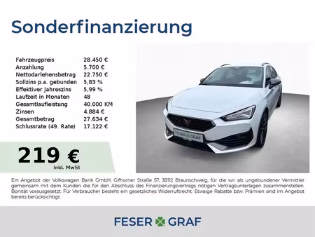 Cupra Leon 2.0 TSI 245