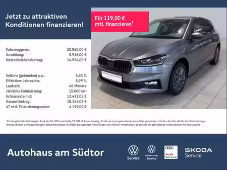 Škoda Fabia 1.0 TSI