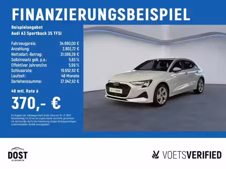 Audi A3 1.5 TFSI 150