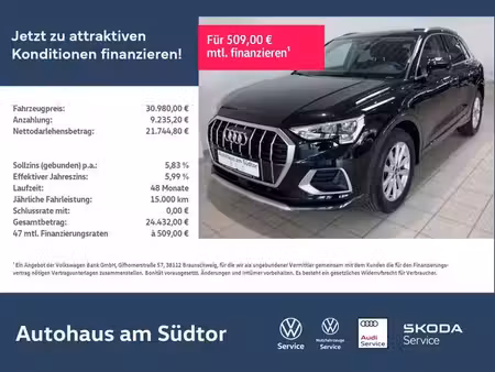 Audi Q3 35 TDI 2.0 TDI 150