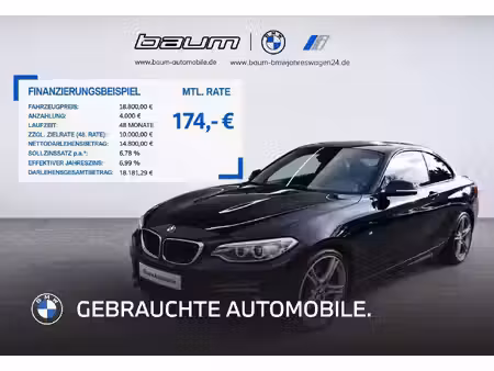 BMW Série 2 220d 2.0 190