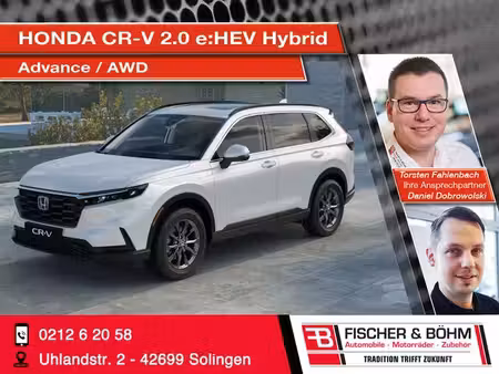 Honda CR-V 2.0 184 Advance 4x4