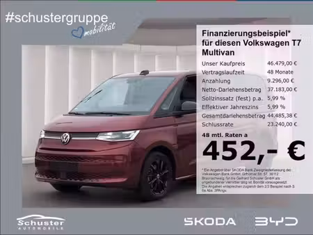 Volkswagen Multivan 2.0 TSI 204