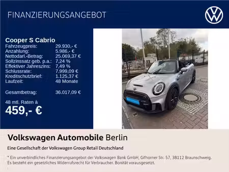 Mini Cabrio Cooper S 2.0 178