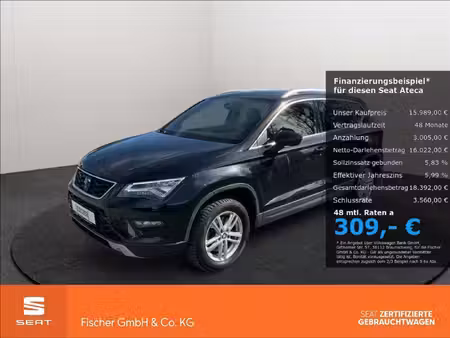 Seat Ateca 2.0 TSI 150 Xcellence