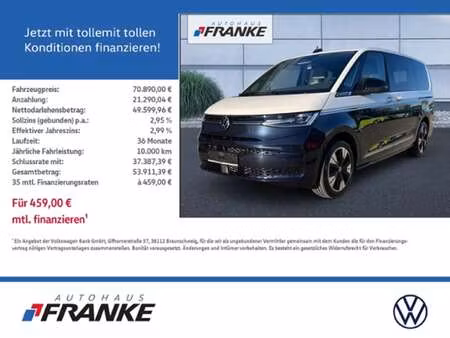 Volkswagen Multivan 2.0 TDI 150