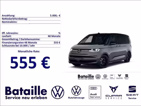 Volkswagen Multivan 4Motion