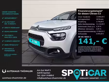 Citroën C3 1.2 110 Max