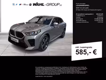 BMW X2 20i 1.5 170 sDrive