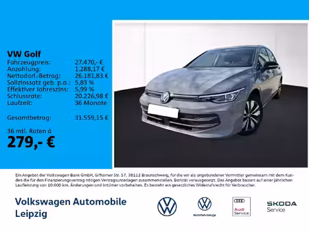 Volkswagen Golf 1.0 TSI 110 Life
