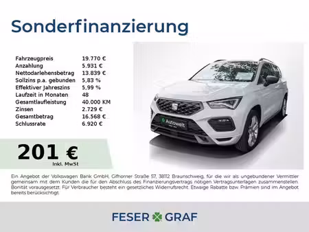 Seat Ateca 1.5 TSI 150 FR