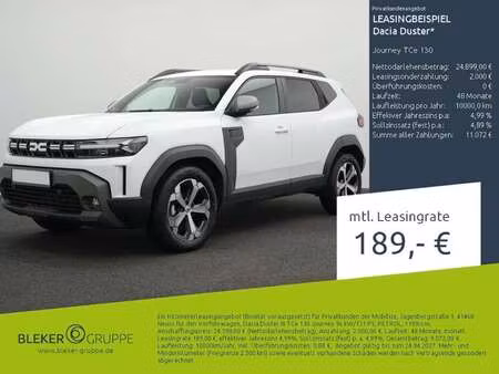 Dacia Duster 1.2 TCe 130 Journey