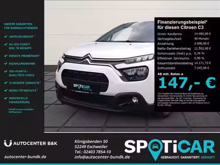 Citroën C3 1.2 PureTech 110 Max