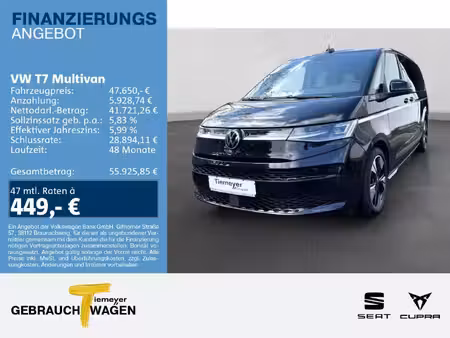 Volkswagen Multivan 2.0 TDI 150