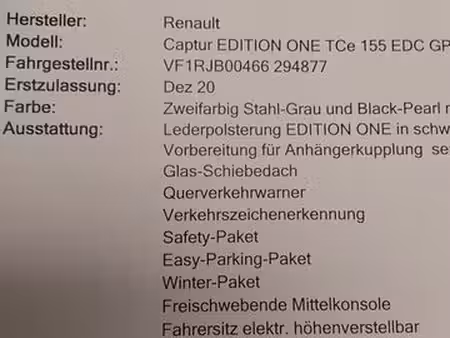 Renault Captur 1.3 TCe 155 Edition One