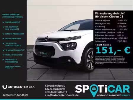 Citroën C3 1.2 PureTech 110 Max