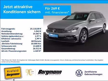 Volkswagen Passat 2.0 TDI 200 Business 4Motion