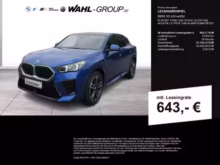 BMW X2 20d 2.0 163 xDrive