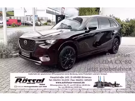 Mazda CX-80 e-Skyactiv 2.5 327 Homura Plus 4x4