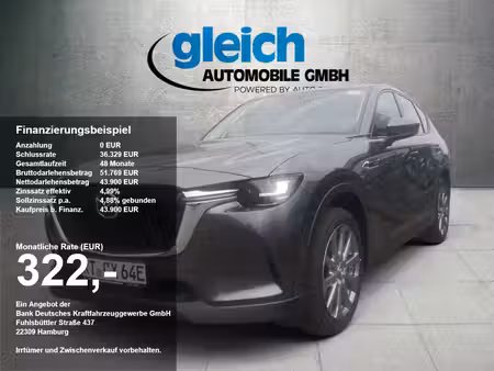 Mazda CX-60 e-Skyactiv 2.5 327 Exclusive Line 4x4