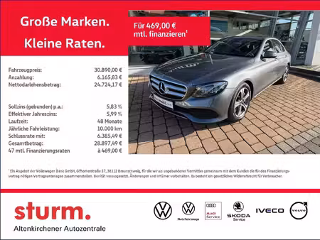 Mercedes-Benz Classe E E 550 Avantgarde 4Matic