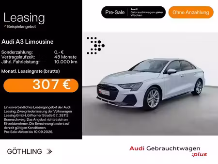 Audi A3 35 TDI 2.0 TDI 150 S line