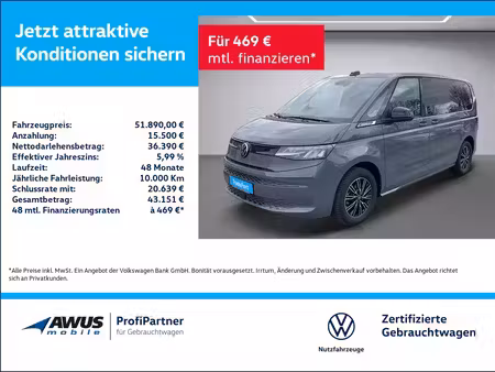 Volkswagen Multivan 2.0 TDI 150