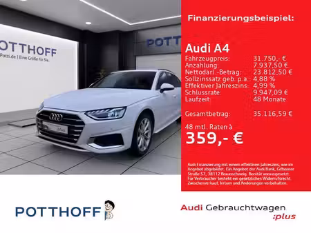 Audi A4 40 TDI 2.0 TDI 150