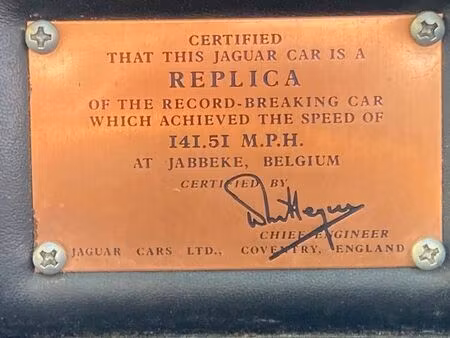 Jaguar Xk Cabriolet XK140