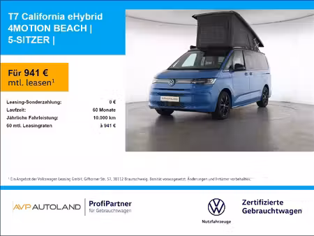 Volkswagen Transporter T7 Beach 4Motion
