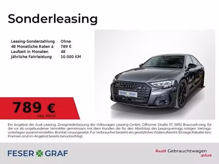 Audi A8 50 TDI V6 3.0 TDI 286 S line quattro