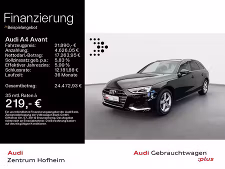 Audi A4 35 TDI 2.0 TDI 163