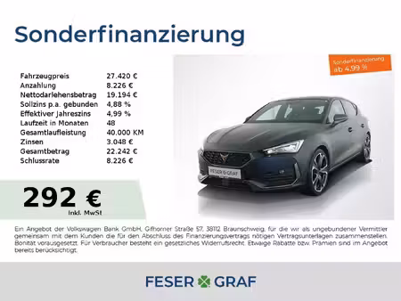 Cupra Leon 2.0 TSI 245