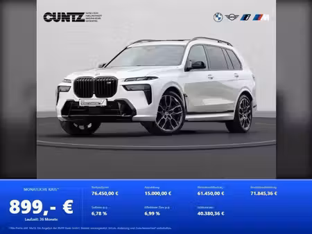 BMW X7 M60i 4.4 530 M Performance xDrive