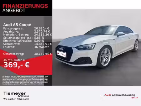 Audi A5 35 TDI 2.0 TDI 163 S line