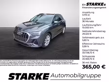 Audi Q3 35 TFSI 1.5 150 S line