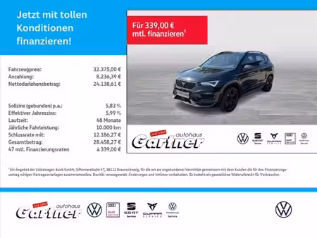 Cupra Ateca 2.0 TSI 300