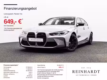 BMW Série 3 M3 Competition 3.0 510 xDrive